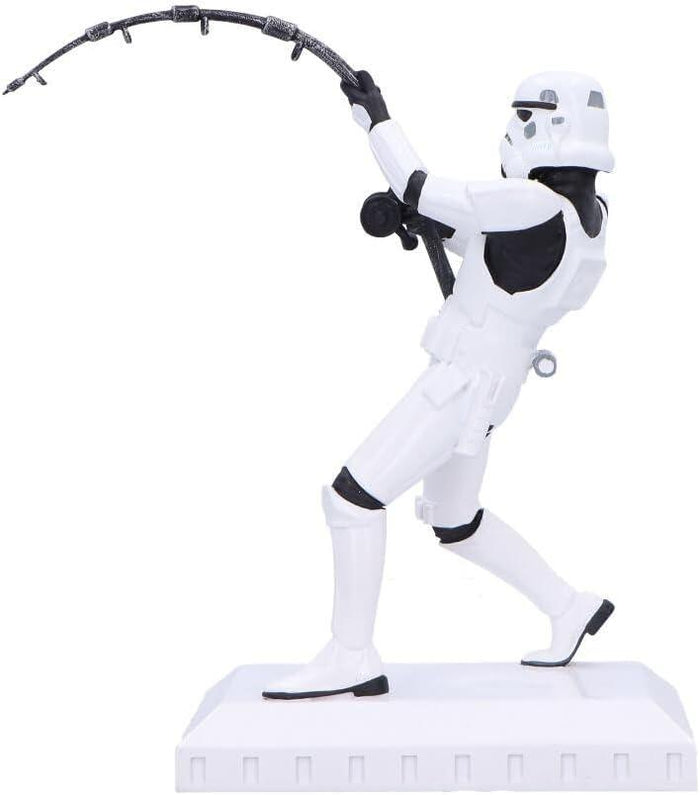 Star Wars The Original Stormtrooper 6.5 Inch Resin Collectible Figurine - Stormtrooper What A Catch!