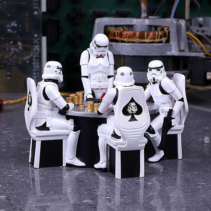 Star Wars The Original Stormtrooper 7 Inch Resin Collectible Figurine - Stormtrooper Poker Face