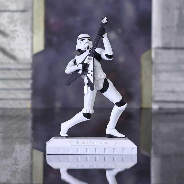 Star Wars The Original Stormtrooper 7 Inch Resin Collectible Figurine - Stormtrooper Rock On