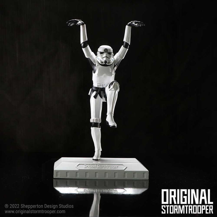 Star Wars The Original Stormtrooper 8 Inch Resin Collectible Figurine - Stormtrooper Crane Kick