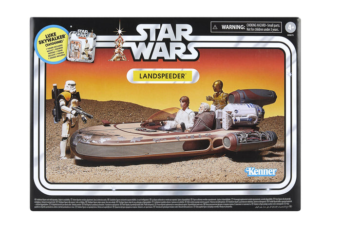 Star Wars The Vintage Collection 3.75 Inch Action Figure Vehicle - Luke's Landspeeder