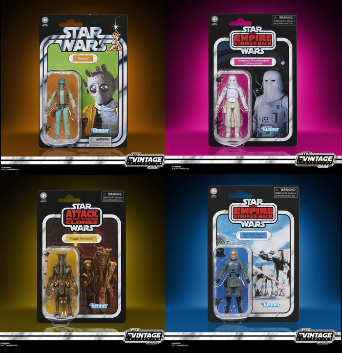 Star Wars The Vintage Collection 3.75 Inch Action Figure Wave 63 - Set of 4