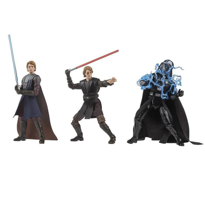 Star Wars The Vintage Collection 3.75 Inch Exclusive Action Figure 3-Pack - The Journey Of Anakin Skywalker