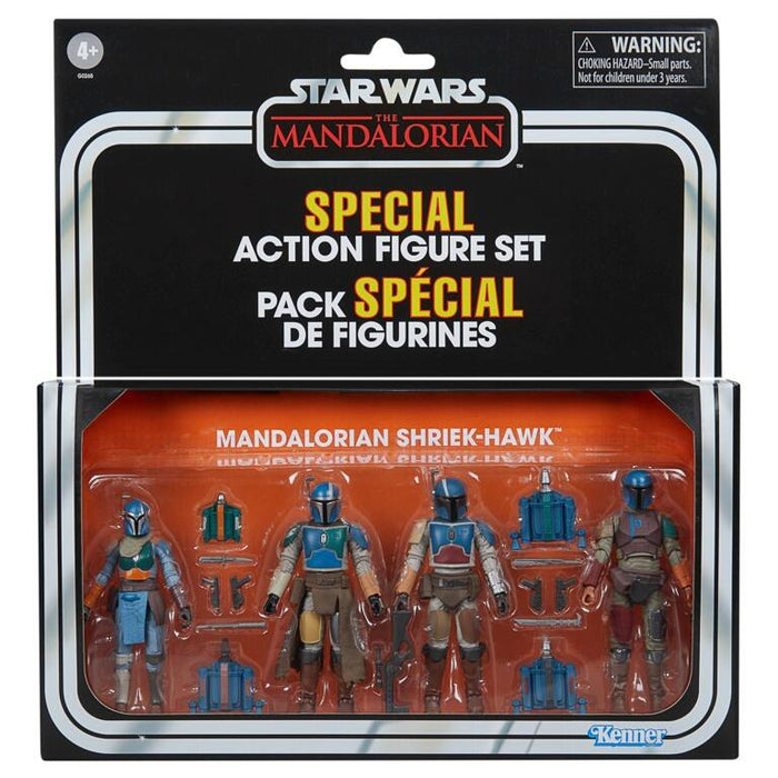 Star Wars The Vintage Collection 3.75 Inch Exclusive Action Figure 4-Pack - Mandalorian Shriek Hawk