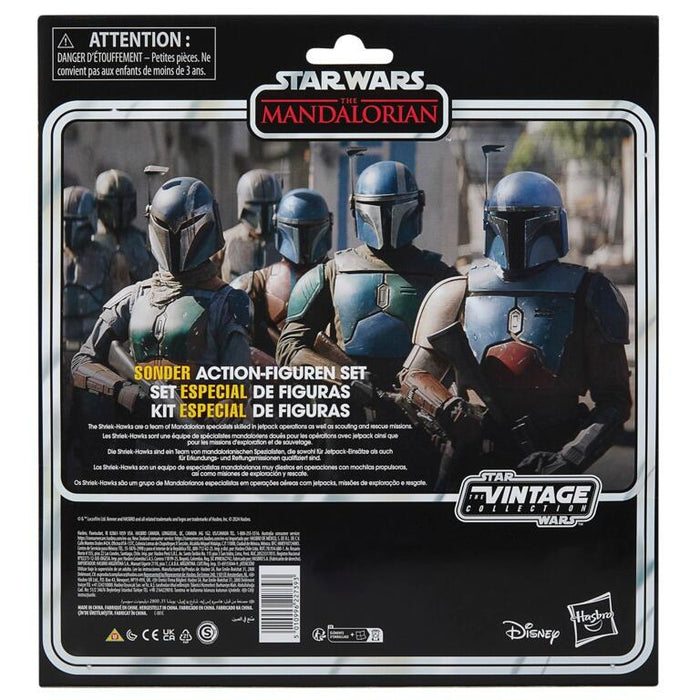 Star Wars The Vintage Collection 3.75 Inch Exclusive Action Figure 4-Pack - Mandalorian Shriek Hawk