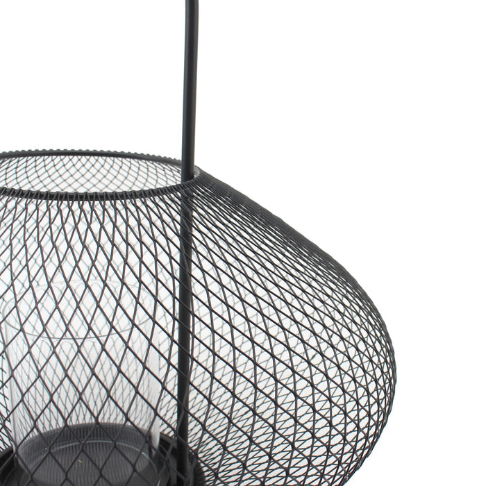 Stark Mesh Iron Bulb Lantern