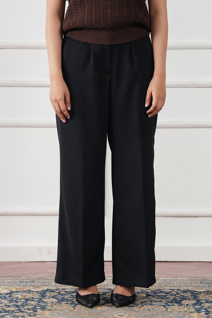 Straight Pleated Pant (WDP-03)