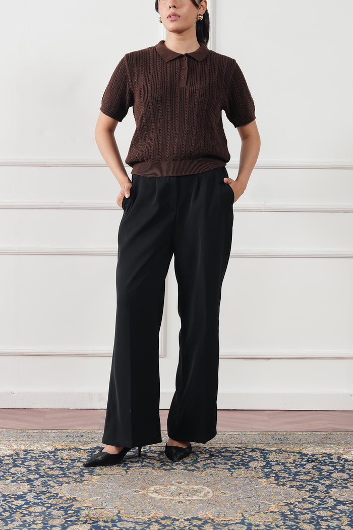 Straight Pleated Pant (WDP-03)