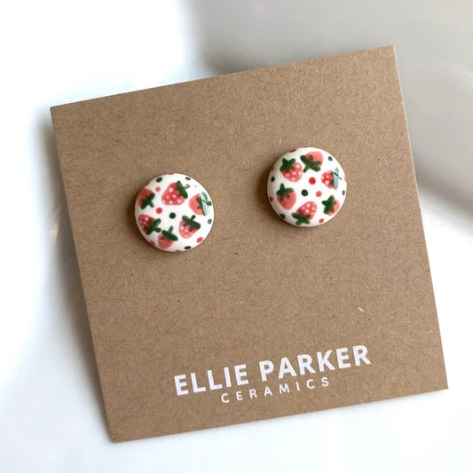 SUMMER GARDENER CERAMIC STUD EARRING