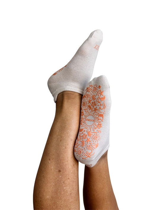 Sun Kissed Low Rise Grip Socks