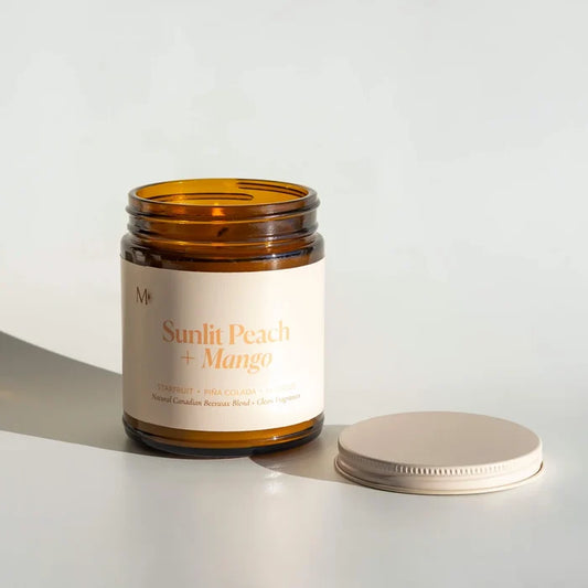 SUNLIT PEACH & MANGO CANDLE
