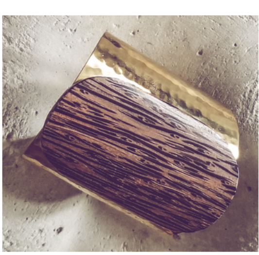 Tahiti Wood Cuff