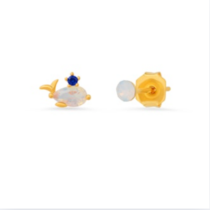 TAI Mismatched Whale Studs