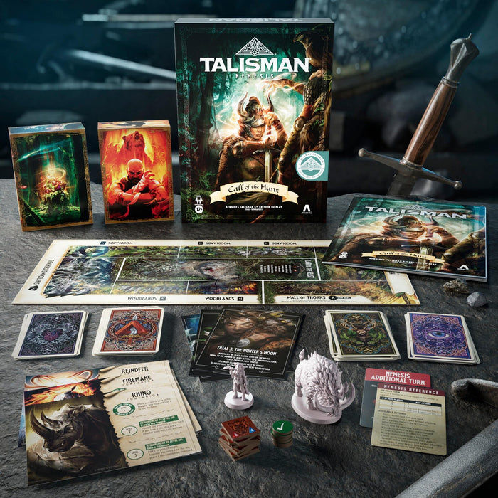 Talisman Nemesis Fantasy Board Game Expansion Pack - Call Of The Hunt