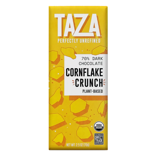 TAZA CORNFLAKE CRUNCH BAR 70%