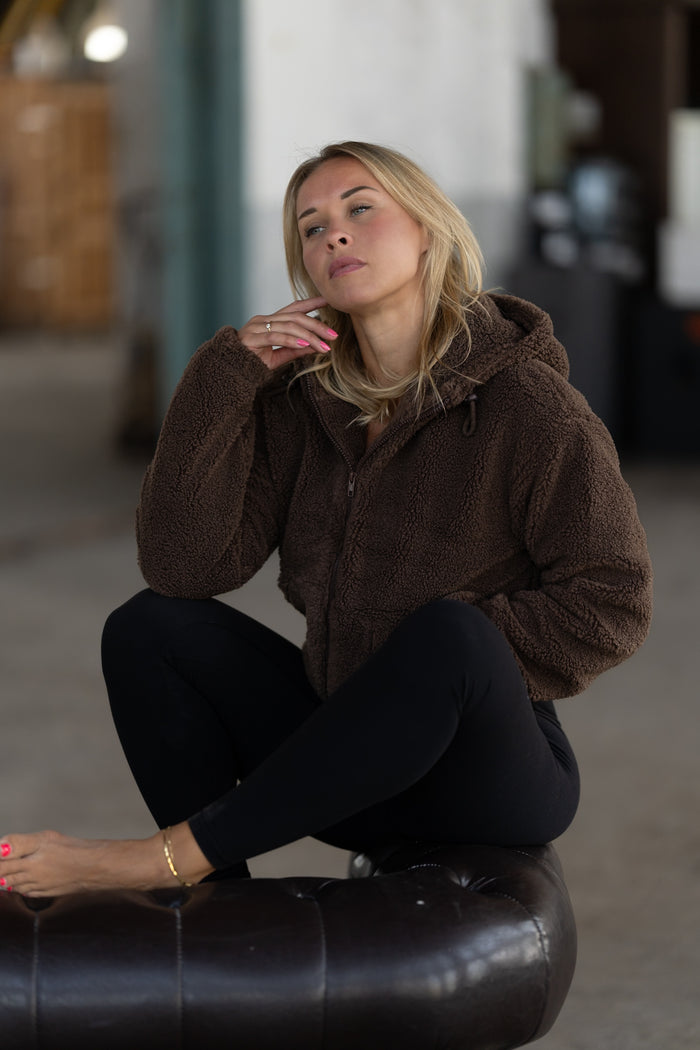 Teddy Jacket - Brown