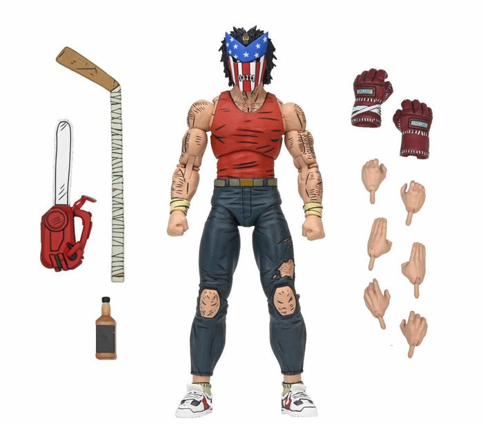 Teenage Mutant Ninja Turtles Comic 7 Inch Ultimate Action Figure - Casey Jones Bodycount (mirage Comics)