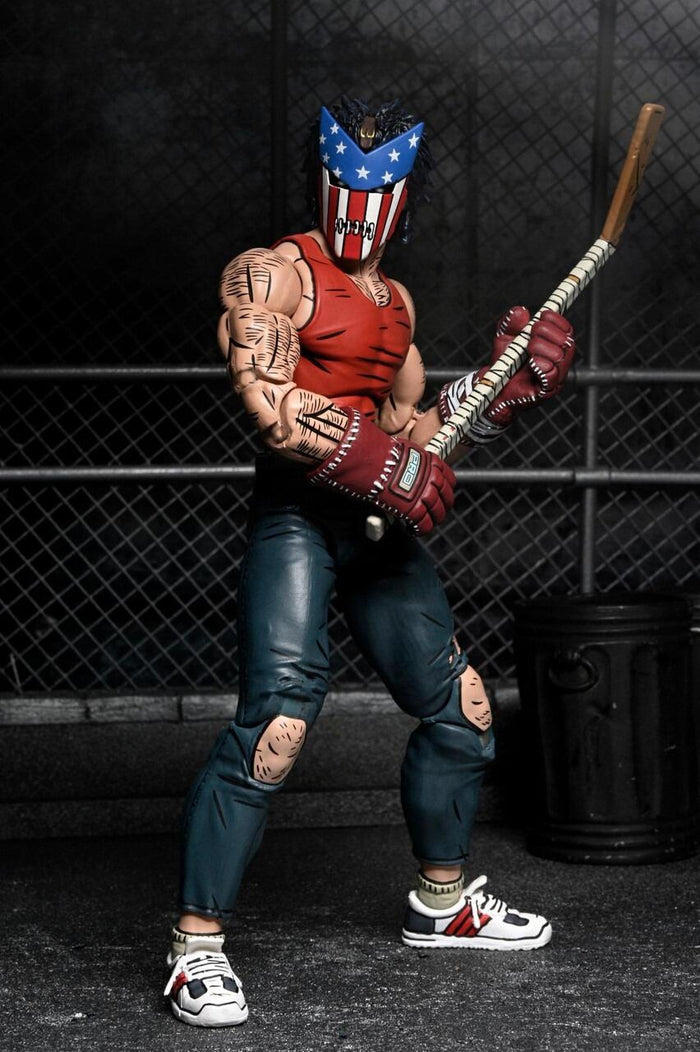 Teenage Mutant Ninja Turtles Comic 7 Inch Ultimate Action Figure - Casey Jones Bodycount (mirage Comics)