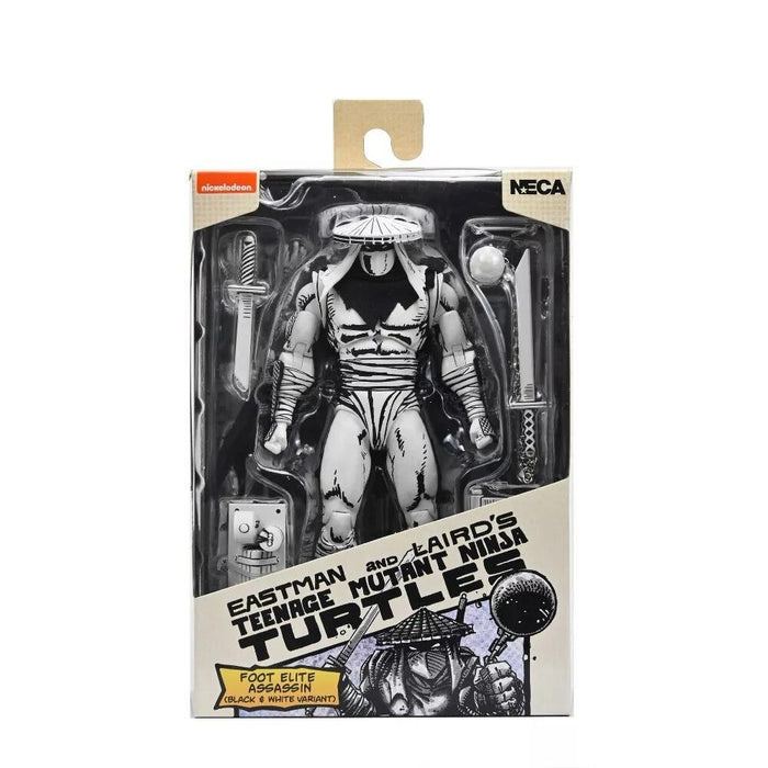 Teenage Mutant Ninja Turtles Comic 7 Inch Ultimate Action Figure - Foot Assassin B/W (Mirage Comics)
