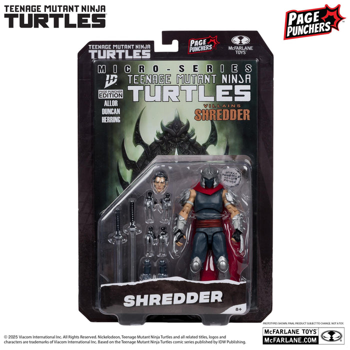 Teenage Mutant Ninja Turtles Page Punchers 5 Inch Action Figure w/ Comic Wave 1 - Shredder