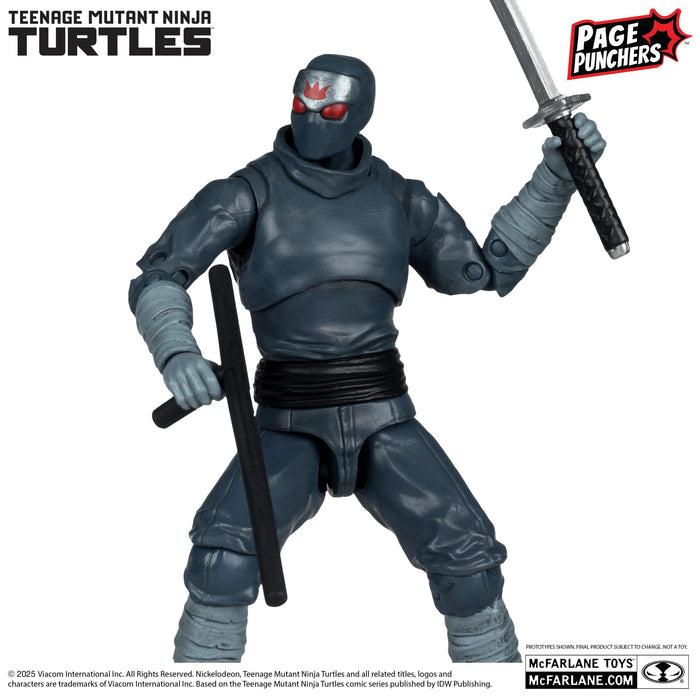 Teenage Mutant Ninja Turtles Page Punchers 5 Inch Action Figure w/ Comic Wave 1 - Foot Solider