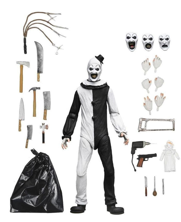 Terrifier Ultimate 7 Inch Scale Action Figure - Art The Clown