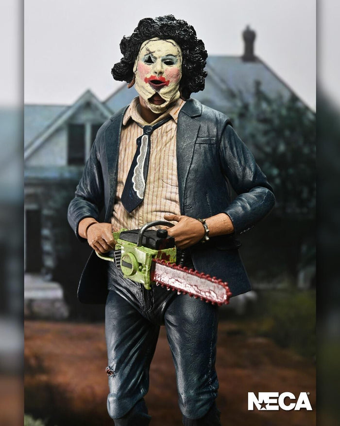 Texas Chainsaw Massacre 50th Anniversary Ultimate 7 Inch Scale Action Figure - Leatherface (Pretty Woman Mask)