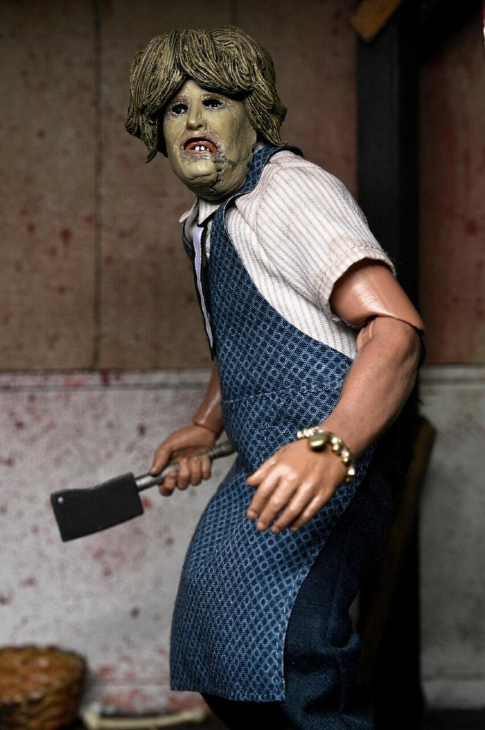 Texas Chainsaw Massacre Ultimate 8 Inch Clothed Action Figure - Leatherface (Old Lady Mask)
