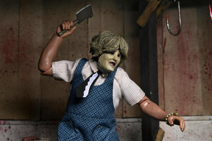Texas Chainsaw Massacre Ultimate 8 Inch Clothed Action Figure - Leatherface (Old Lady Mask)