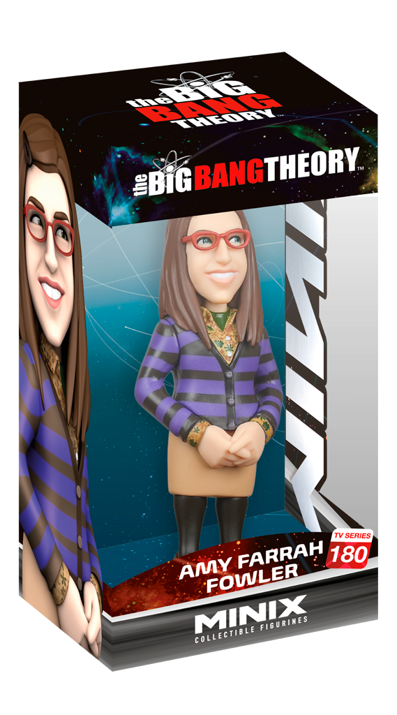 The Big Bang Theory Minix 5 Inch Collectible Figurine - Amy Farrah-Fowler