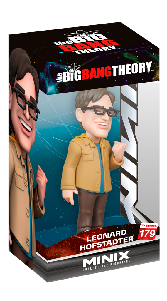The Big Bang Theory Minix 5 Inch Collectible Figurine - Leonard Hofstadter