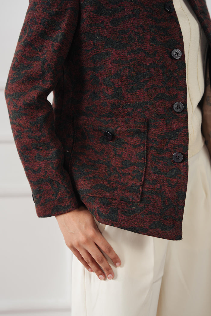 The Bordeaux Wool Jacket