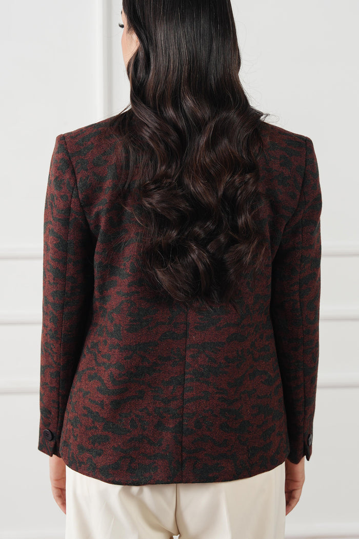 The Bordeaux Wool Jacket