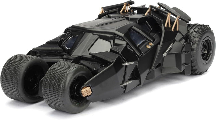 The Dark Knight - The Dark Knight Batmobile w/ Batman Hollywood Rides 1:24 Scale Die Cast Vehicle