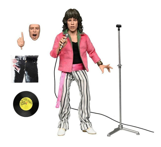 The Rolling Stones 8 Inch Scale Clothed Action Figure - Mick Jagger (1975)