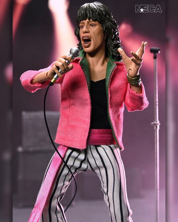 The Rolling Stones 8 Inch Scale Clothed Action Figure - Mick Jagger (1975)