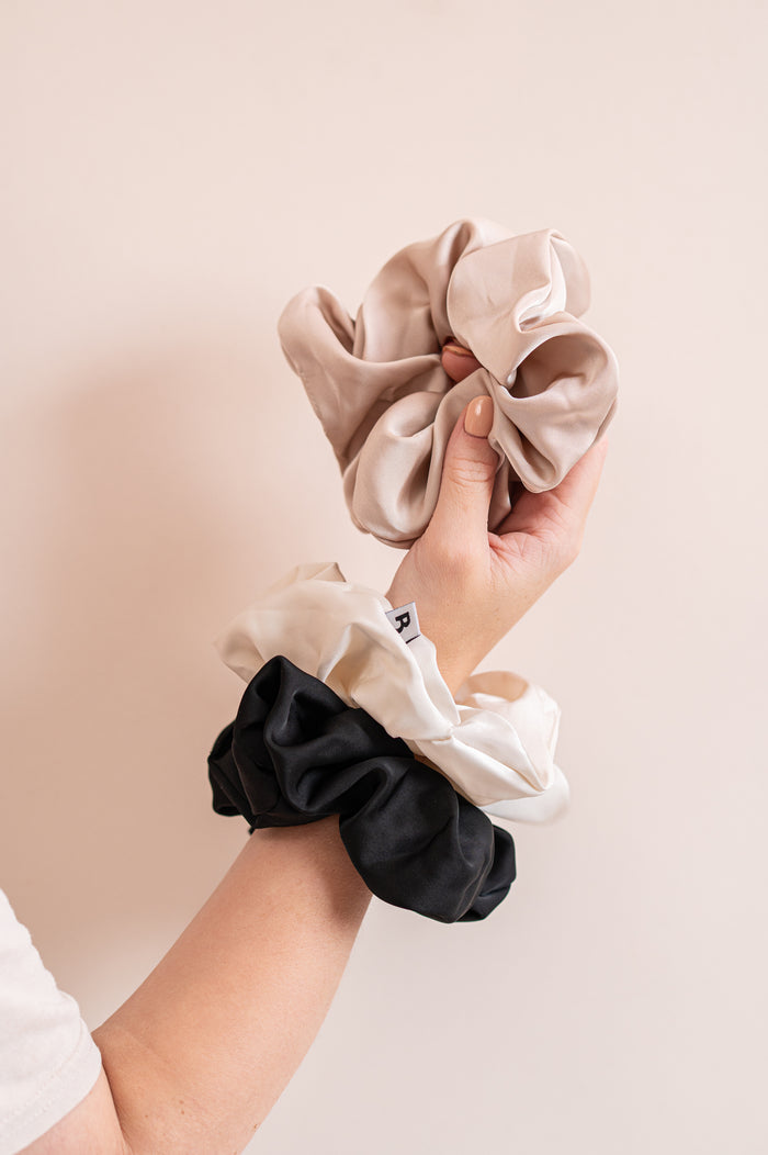 The Satin Scrunchie - Oversized