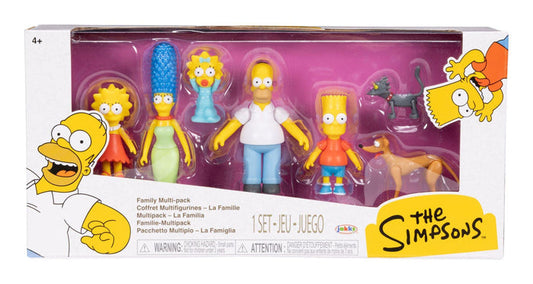 The Simpsons 2.5 Inch Scale Action Figure Wave 1 - Simpsons Family Multipack