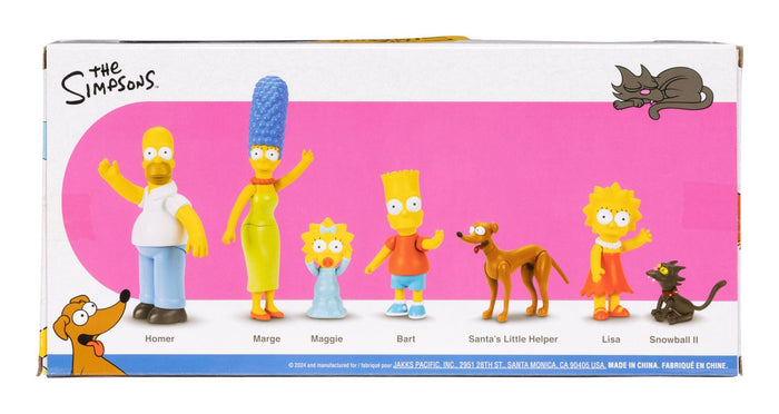 The Simpsons 2.5 Inch Scale Action Figure Wave 1 - Simpsons Family Multipack