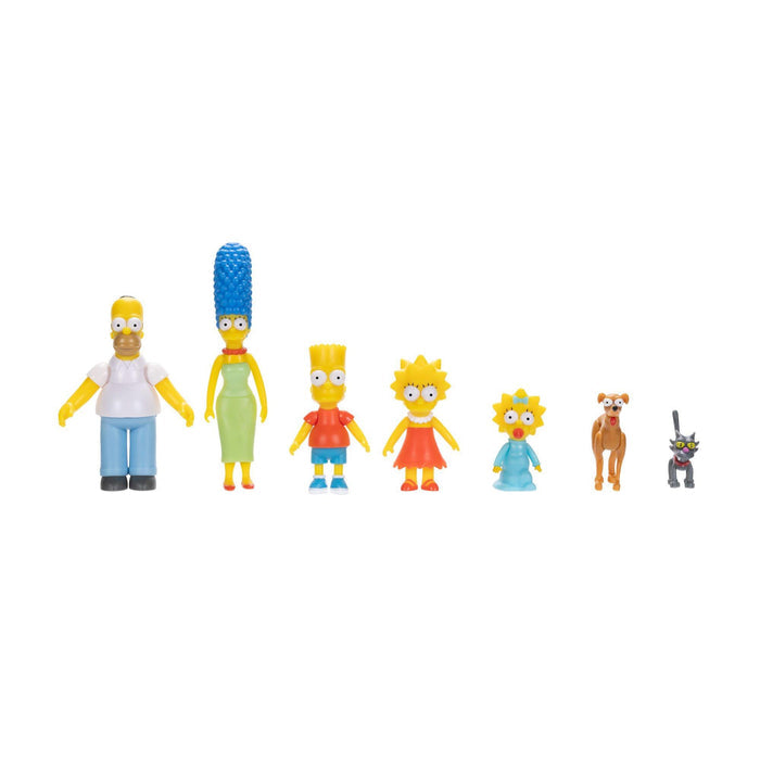 The Simpsons 2.5 Inch Scale Action Figure Wave 1 - Simpsons Family Multipack