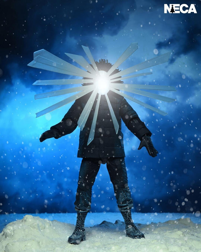 The Thing Ultimate 7 Inch Scale Action Figure With LED Light - The Thing (Movie Poster)