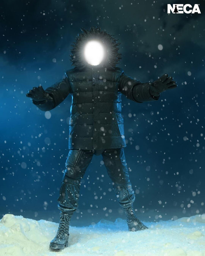 The Thing Ultimate 7 Inch Scale Action Figure With LED Light - The Thing (Movie Poster)