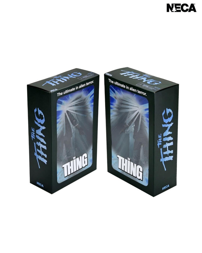 The Thing Ultimate 7 Inch Scale Action Figure With LED Light - The Thing (Movie Poster)