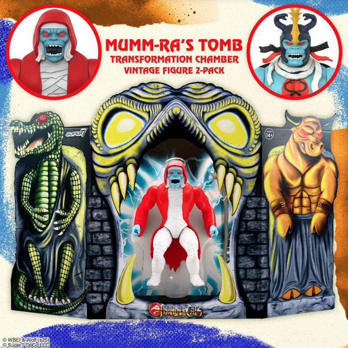 Thundercats ReAction Action Figure Mumm-Ra's Tomb Twin Pack