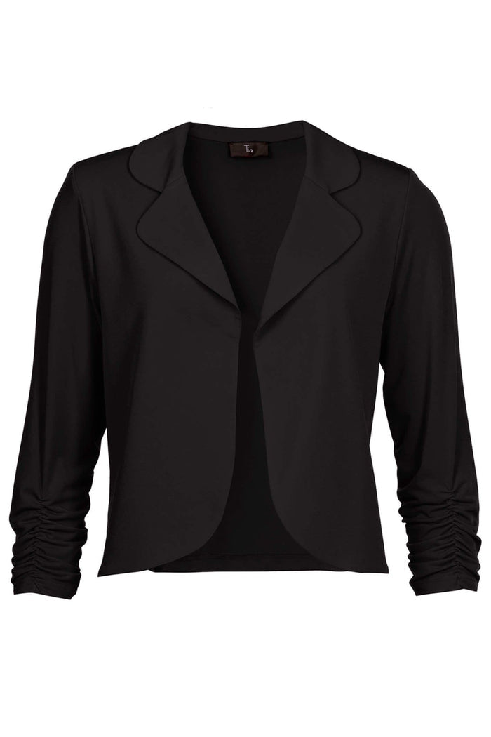 Tia 76457-7093 9000 Black Bolero Jacket - Dotique