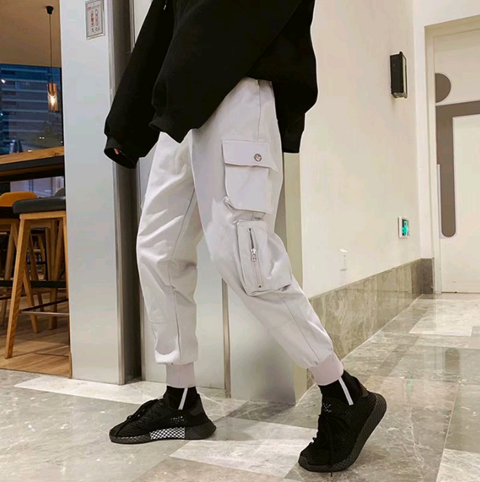 Tide Brand Loose Men's Overalls – Casual Streetwear Pants
