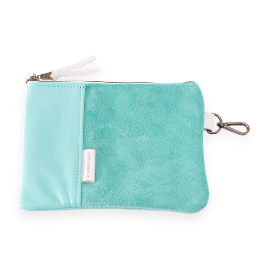 Tiffany Blue Zippered Pouch