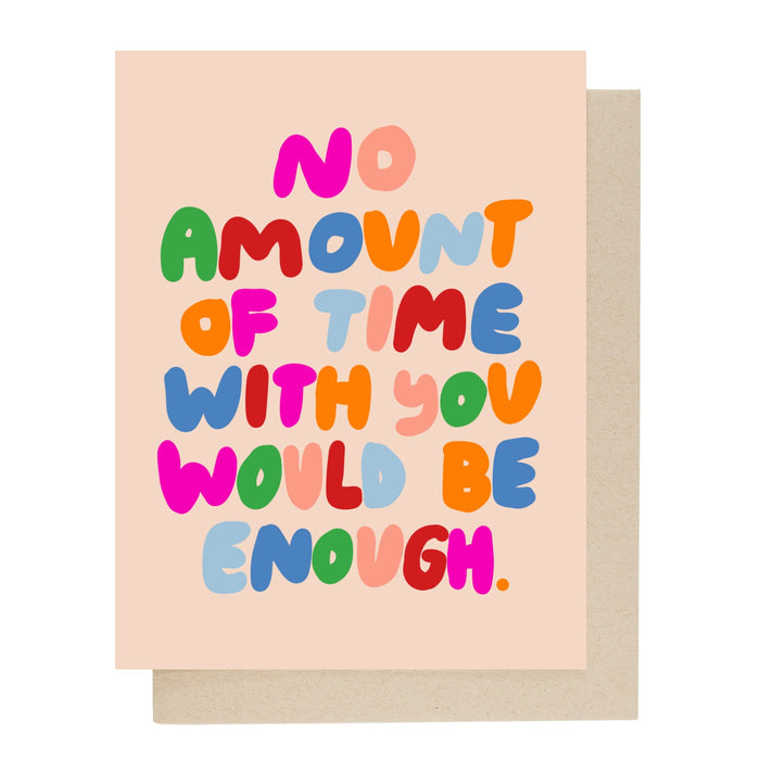 TIME WITH YOU CARD