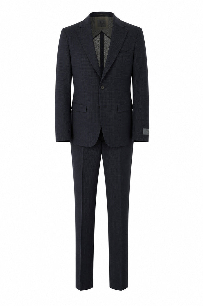 T.O. Boy's Fashion Soho Stretch Suit - Navy