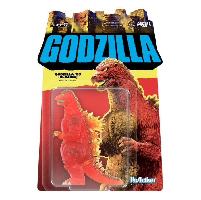 TOHO Godzilla ReAction Action Figure Wave 9 - Godzilla '89 (Blazing)